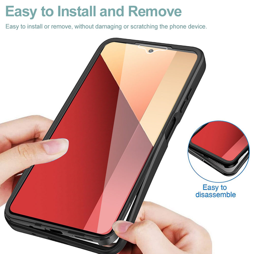 Θήκη για Xiaomi Redmi Note 13 Pro 4G / Poco M6 Pro 4G, Techsuit, ColorVerse 360, Ροζ