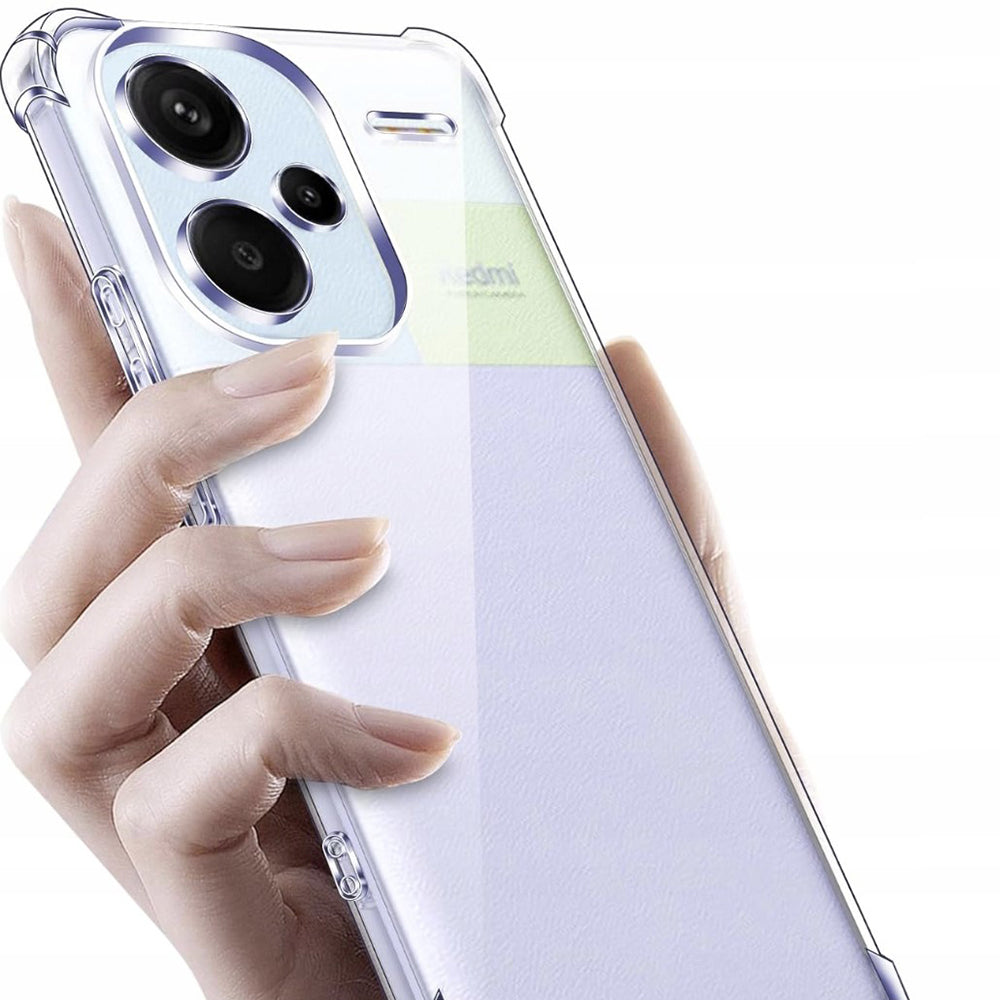 Θήκη για Xiaomi Redmi Note 13 Pro+, Techsuit, Ανθεκτική σε Κρούσεις Διαφανής, Διάφανη