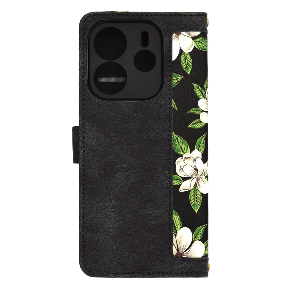 Θήκη για Xiaomi Redmi Note 14 4G (Περιφερειακή), Techsuit, FlipCraft, Μαύρη