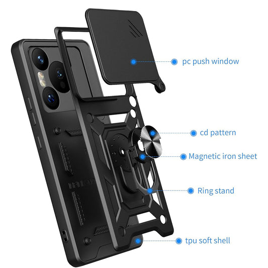 Θήκη για Xiaomi Redmi Note 14 5G, Techsuit, CamShield, Μπλε