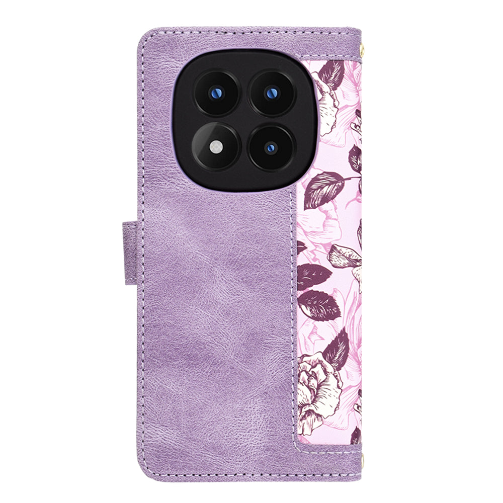 Θήκη για Xiaomi Redmi Note 14 Pro 4G, Techsuit, FlipCraft, Μωβ