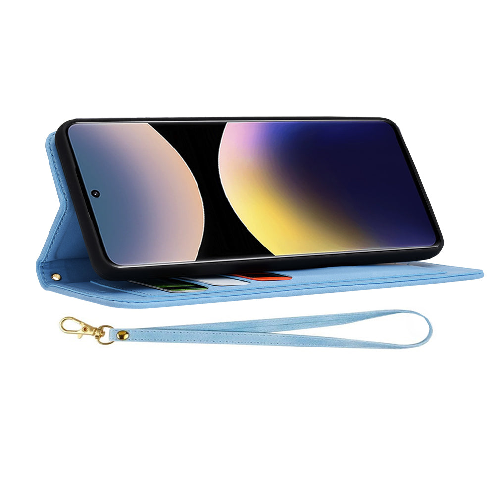 Θήκη για Xiaomi Redmi Note 14 Pro+ 5G, Techsuit, FlipCraft, Μπλε
