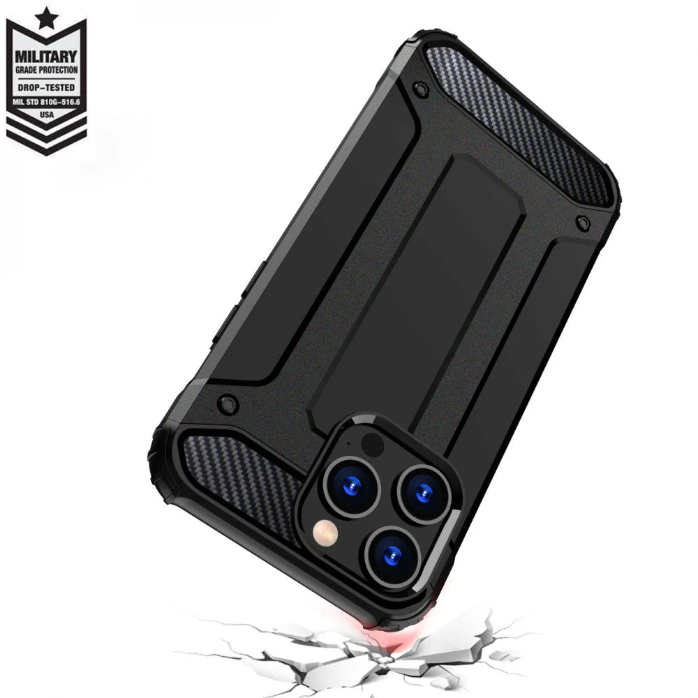 Θήκη για Xiaomi Redmi Note 14 Pro+ 5G, Techsuit, Hybrid Armor, Μαύρο