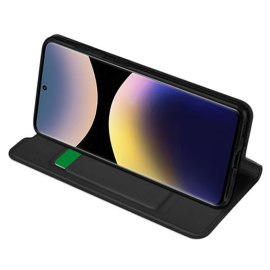 Θήκη για Xiaomi Redmi Note 14 Pro+ 5G, Techsuit, Magskin Book, Μαύρη