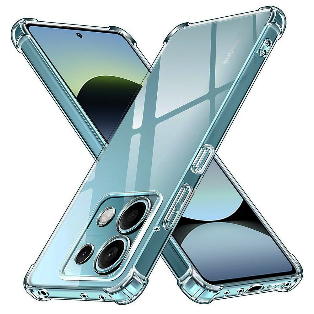 Θήκη για Xiaomi Redmi Note 14S, Techsuit, Ανθεκτική σε Κρούσεις Διαφανής, Διάφανη