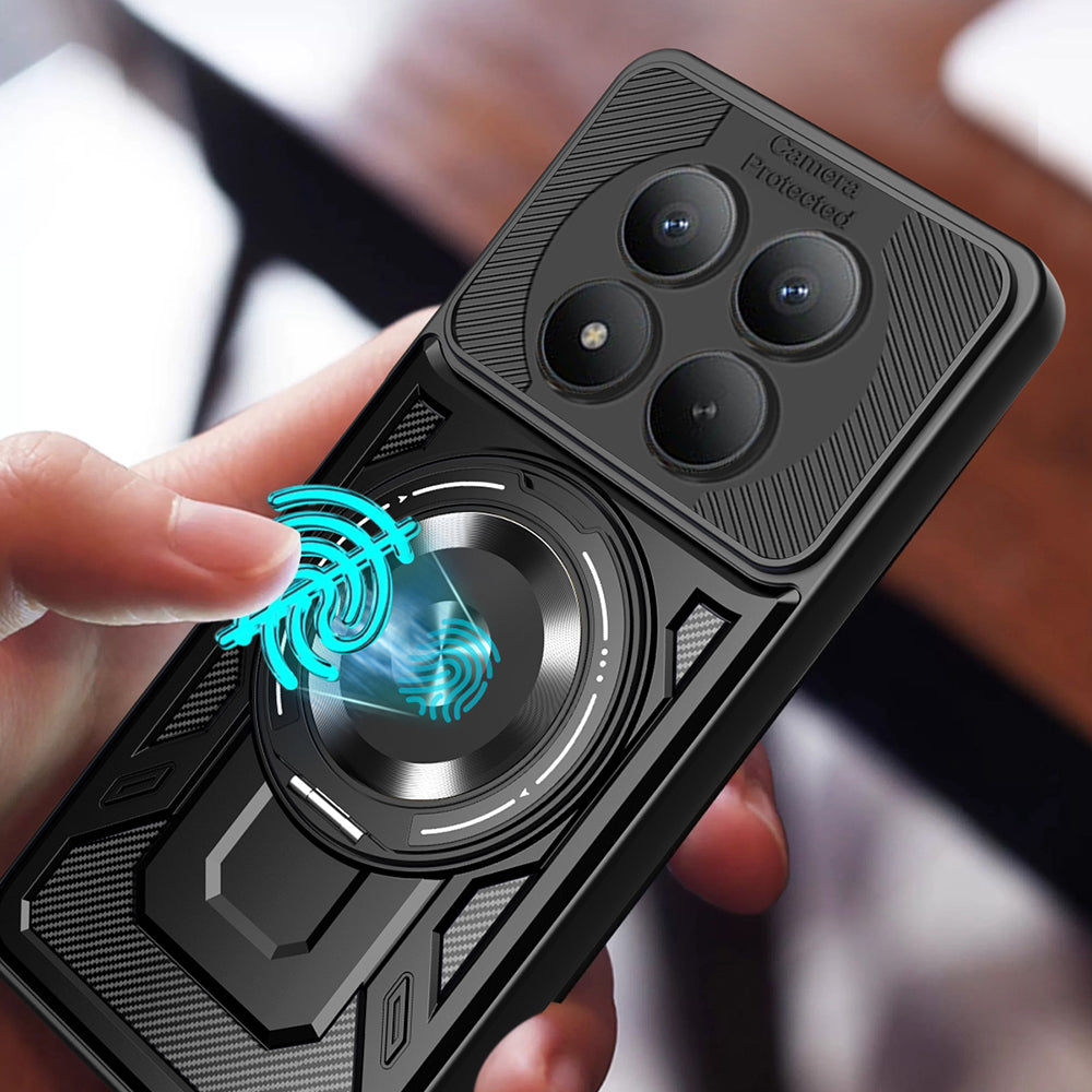 Θήκη για Xiaomi Redmi Note 15 Pro 4G, Techsuit, RuggedCam, Μωβ