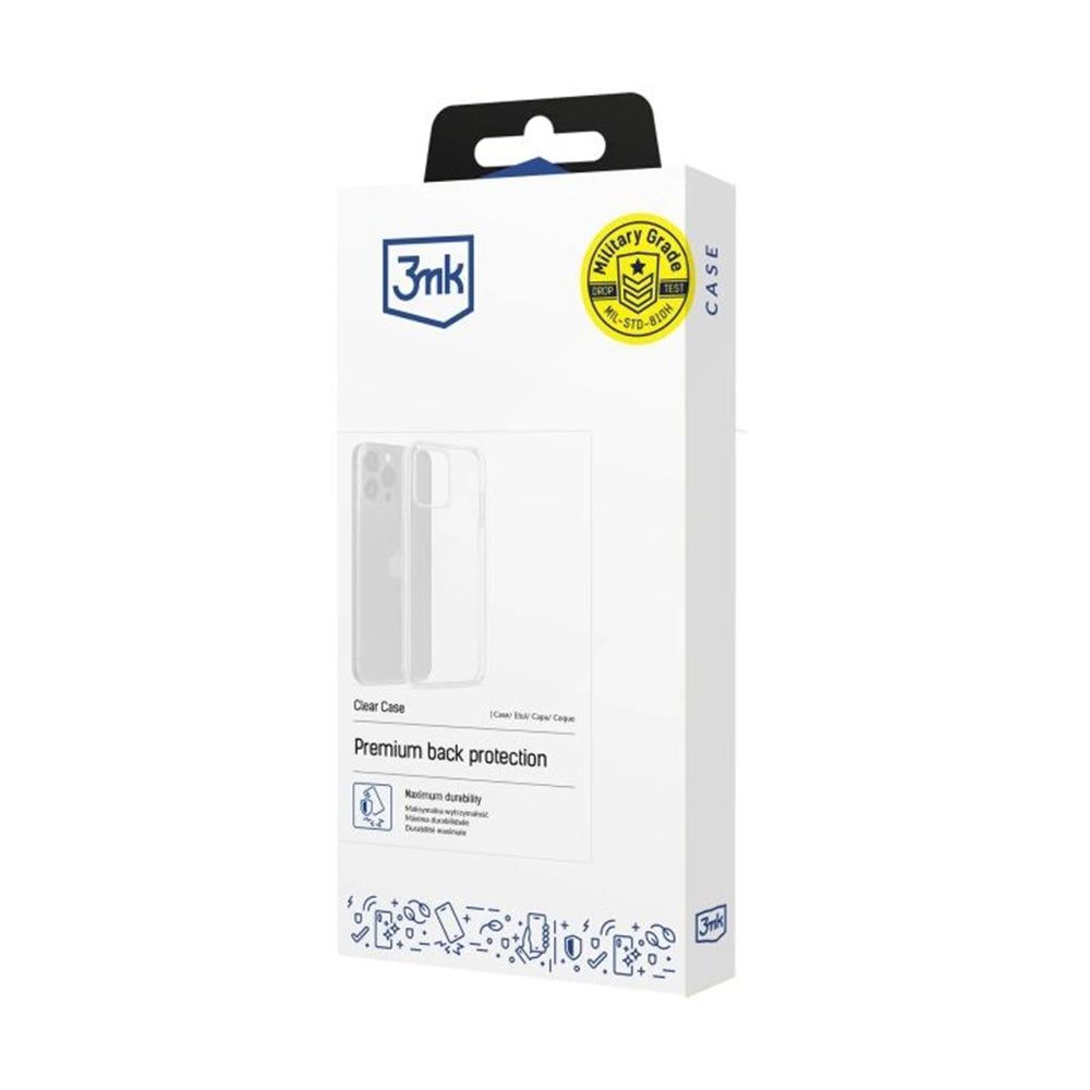 Θήκη για Xiaomi Redmi Note 15 Pro 5G, 3MK, Διαφανής, Σαφής
