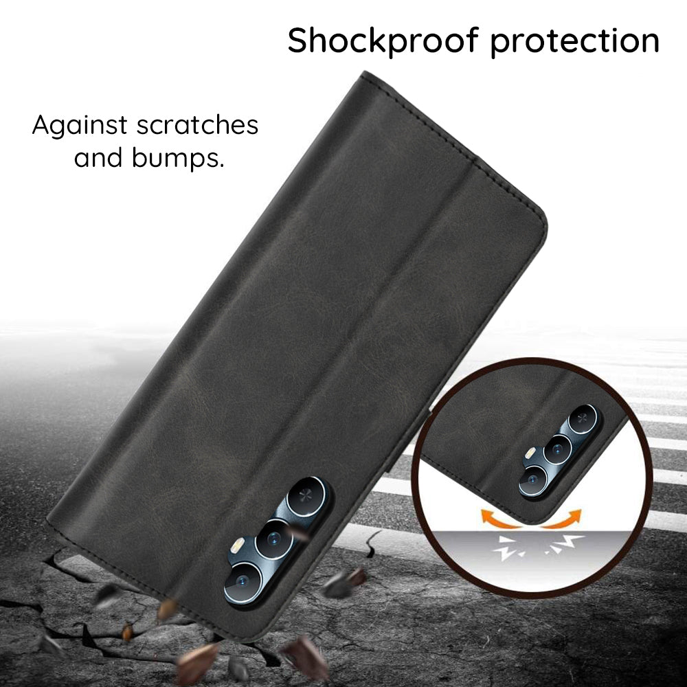 Case for Xiaomi Redmi Note 15 Pro 5G, Techsuit, Diary Book, Black