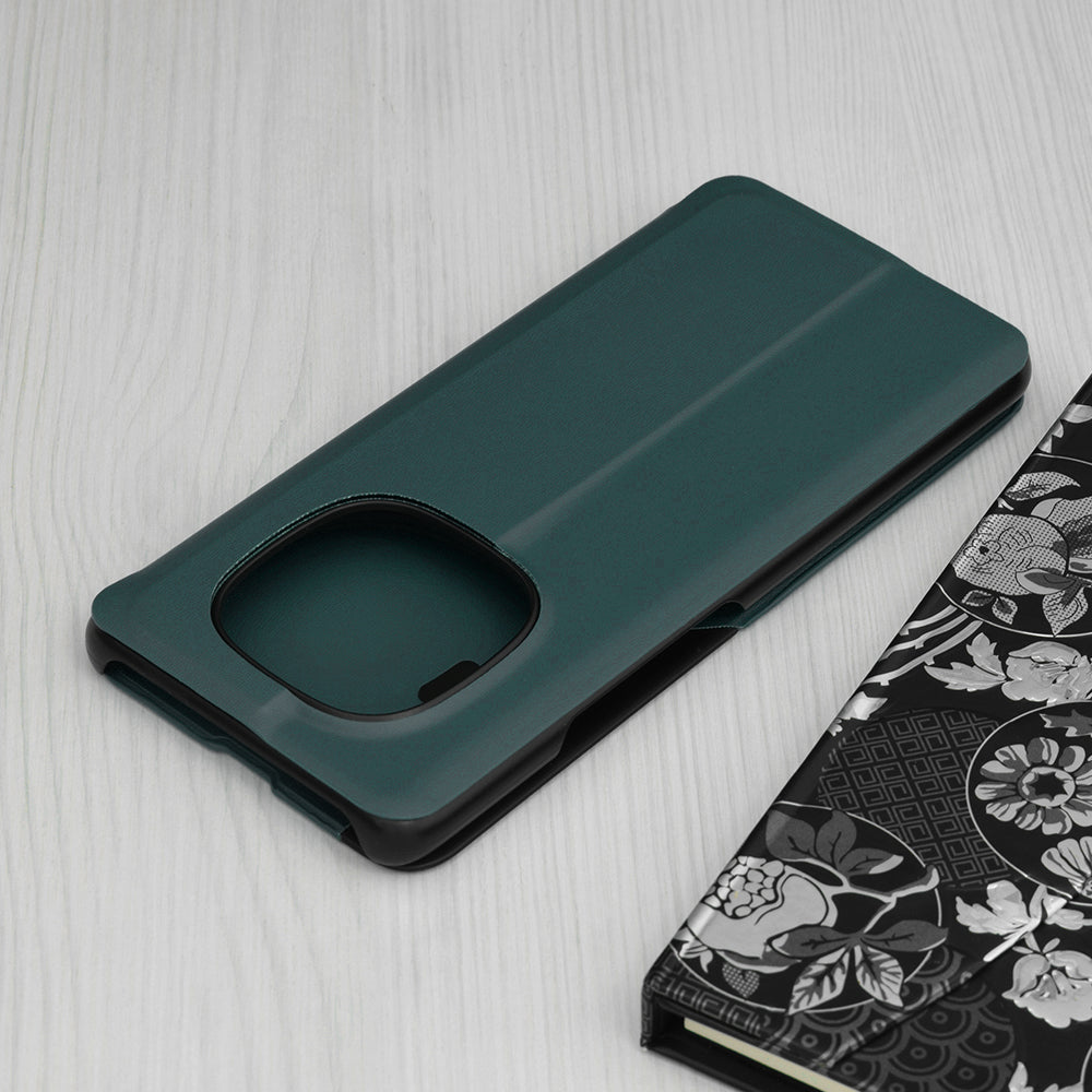 Θήκη για Xiaomi Redmi Note 15 Pro 5G, Techsuit, eFold, Σκούρο Πράσινο