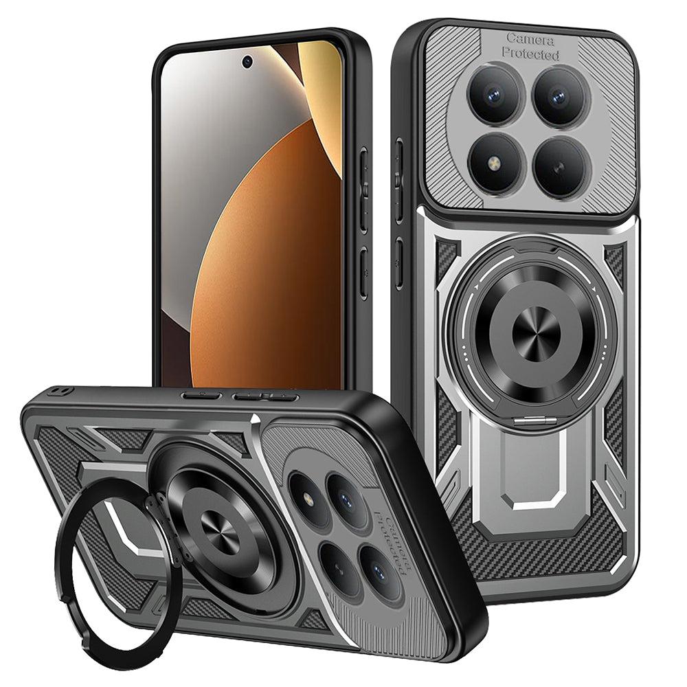 Θήκη για Xiaomi Redmi Note 15 Pro 5G, Techsuit, RuggedCam, Γκρι