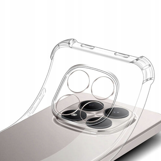 Θήκη για Xiaomi Redmi Note 15 Pro 5G, Techsuit, Shockproof Clear, Διαφανής