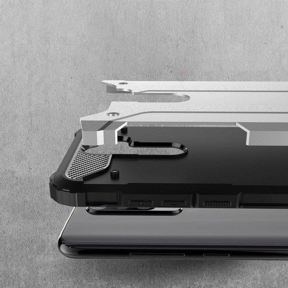 Θήκη για Xiaomi Redmi Note 8 Pro, Techsuit, Hybrid Armor, Μαύρη