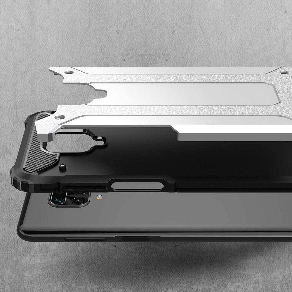 Θήκη για Xiaomi Redmi Note 9S / Note 9 Pro / Note 9 Pro Max, Techsuit, Hybrid Armor, Μαύρο