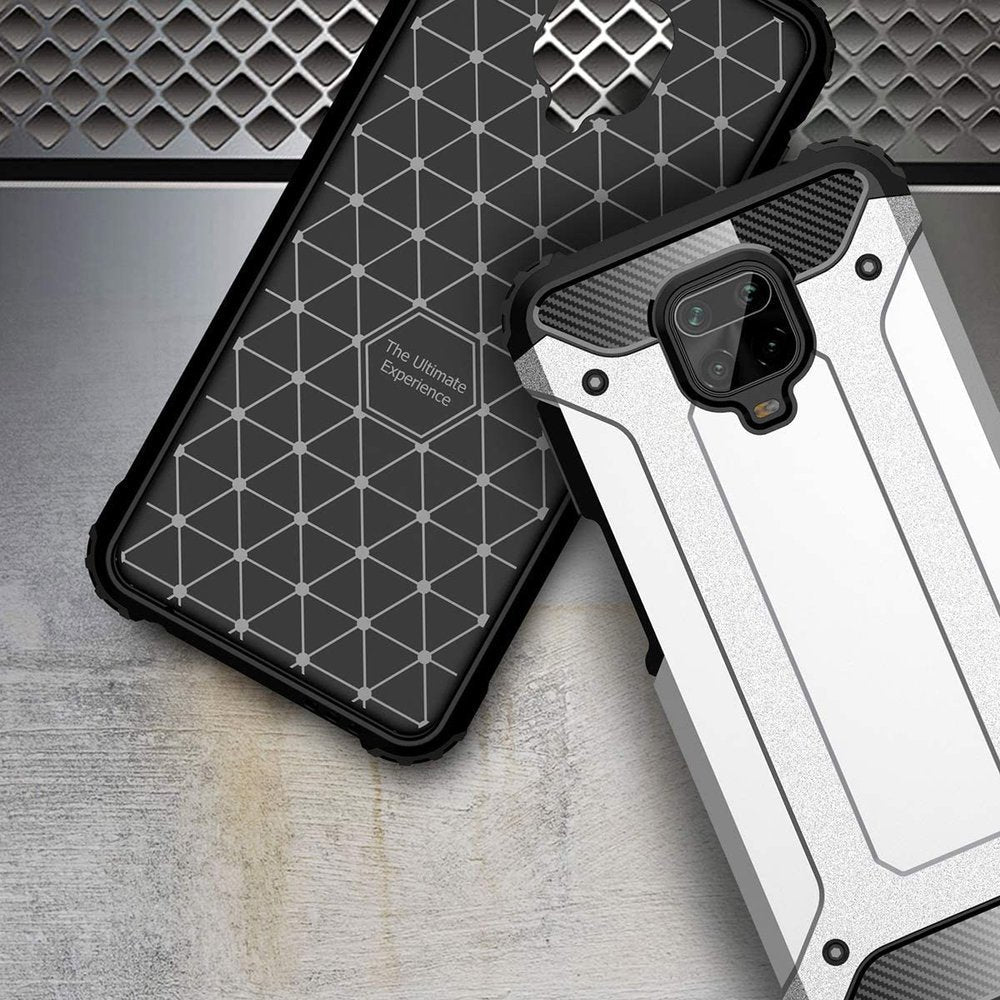Θήκη για Xiaomi Redmi Note 9S / Note 9 Pro / Note 9 Pro Max, Techsuit, Hybrid Armor, Μαύρο