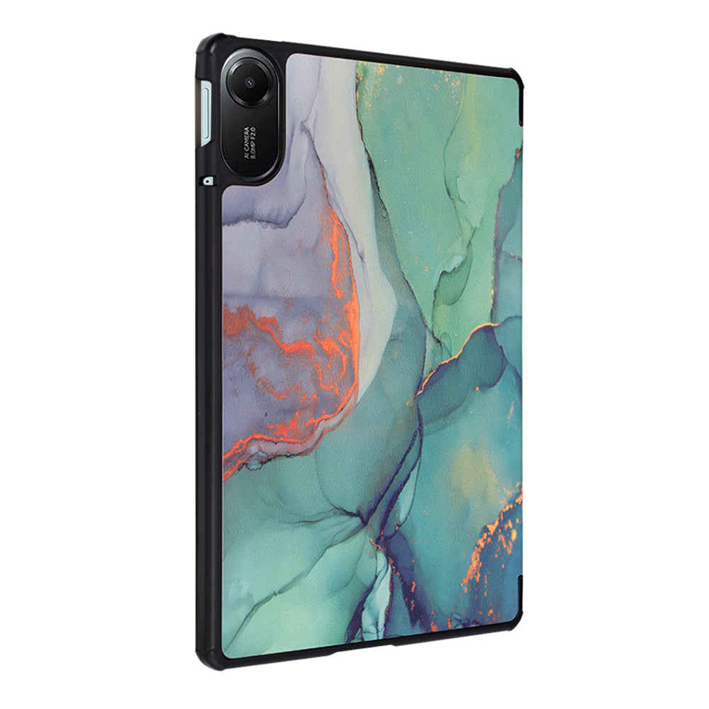Θήκη για Xiaomi Redmi Pad 2, Techsuit, FoldPro Green Time, Πολύχρωμο