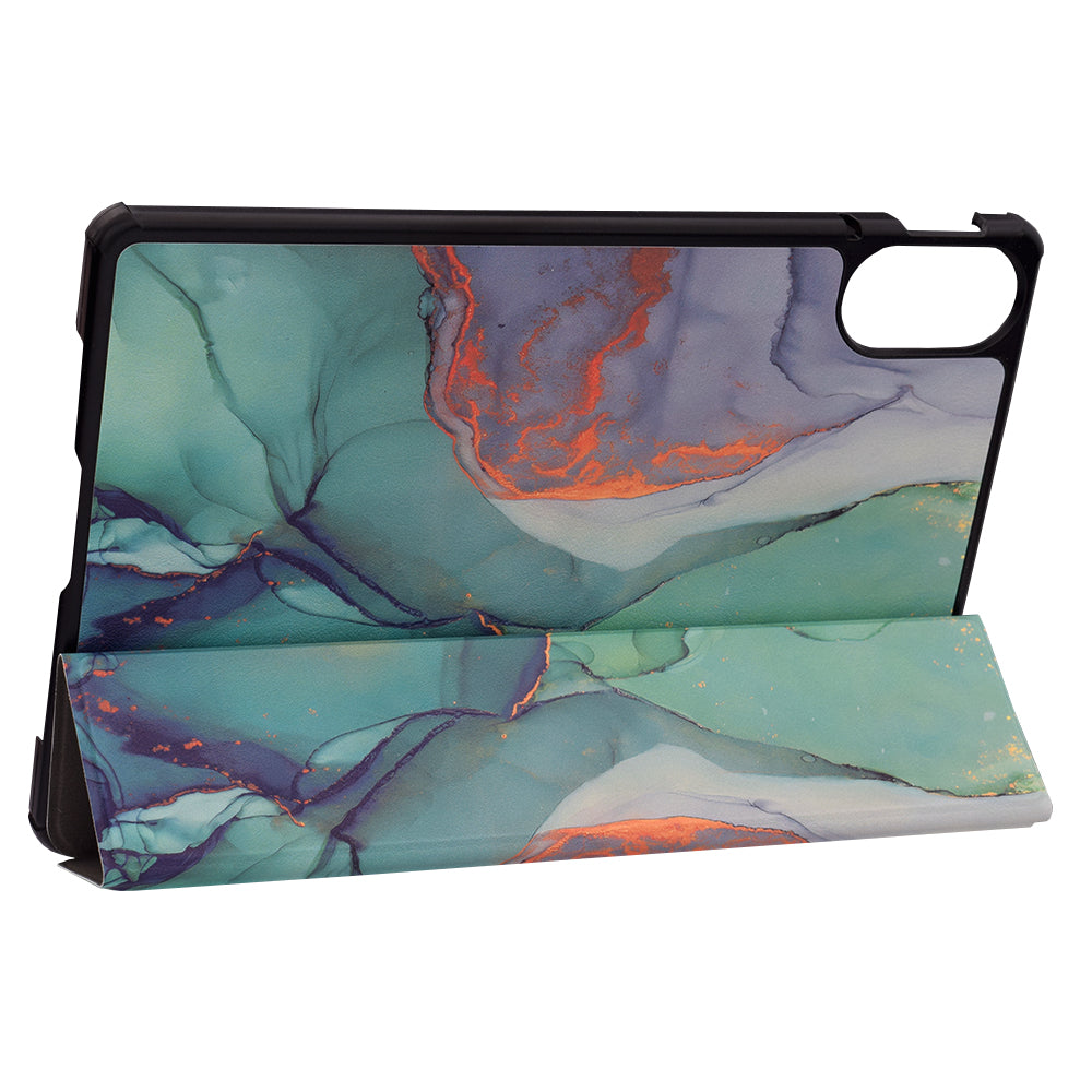 Θήκη για Xiaomi Redmi Pad 2, Techsuit, FoldPro Green Time, Πολύχρωμο