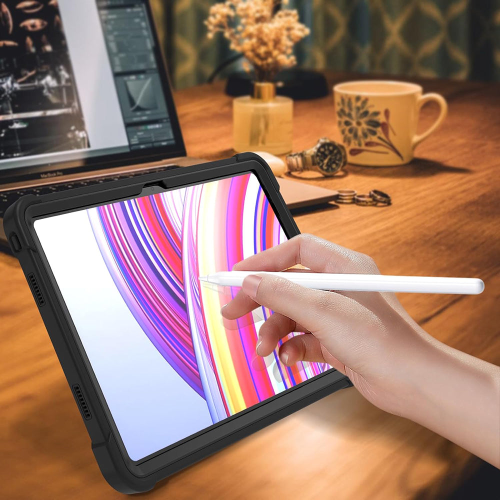 Θήκη για Xiaomi Redmi Pad Pro / Pro 5G / Poco Pad, Techsuit, Rugged TabShell, Μαύρο