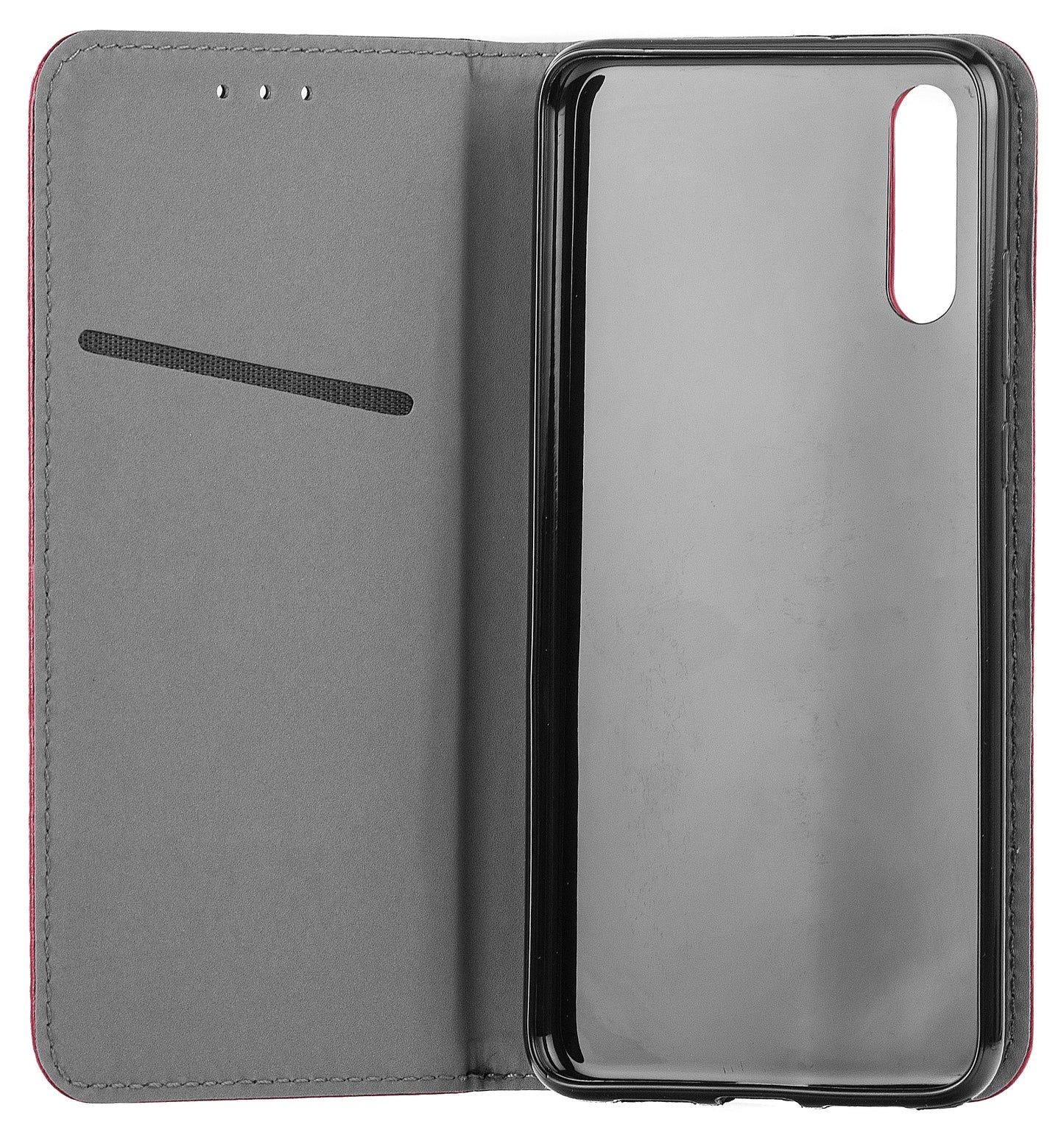 Θήκη για Samsung Galaxy A20e A202, OEM, Smart Magnetic, Βυσσινί