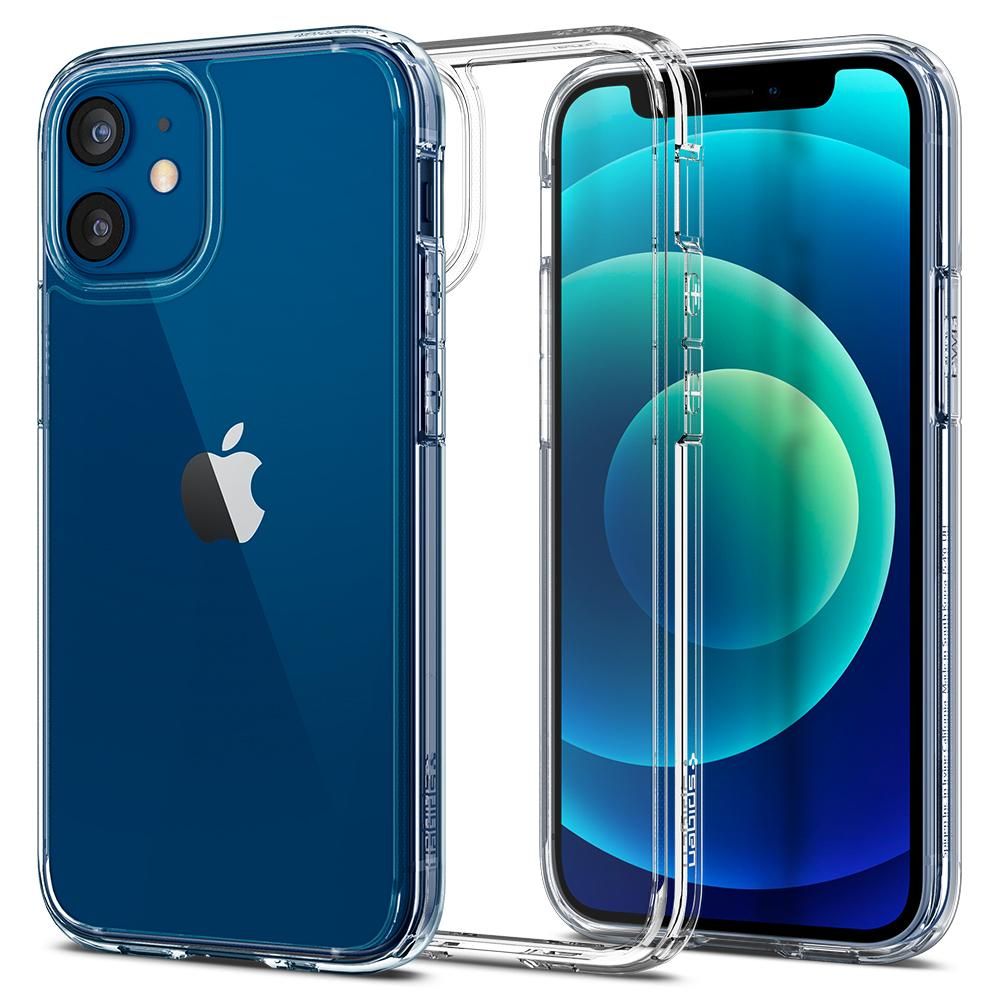 Θήκη για Apple iPhone 12 / 12 Pro, Spigen, Ultra Hybrid, Διάφανη ACS01702