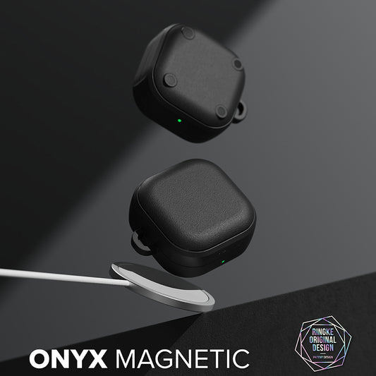Θήκη Ringke Onyx Magnetic για Samsung Galaxy Buds4 / Buds4 Pro, Μαύρη