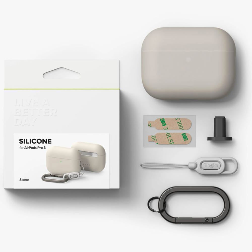 Θήκη Ringke για Apple AirPods Pro 3, Κρεμ