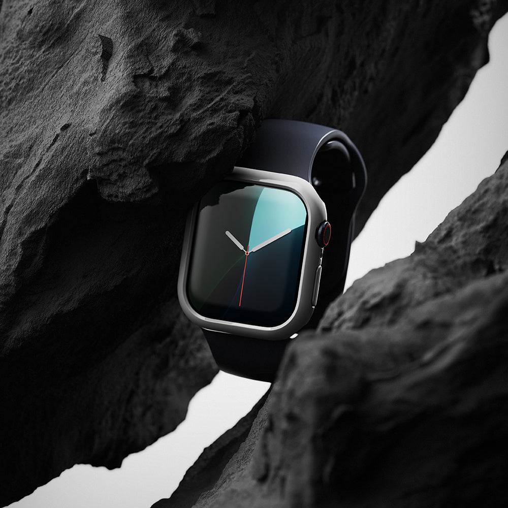 Θήκη Ringke Slim για Apple Watch Series 10 / 11 46mm, Σετ 2 τεμαχίων, Μαύρο Ματ / Διαφανές