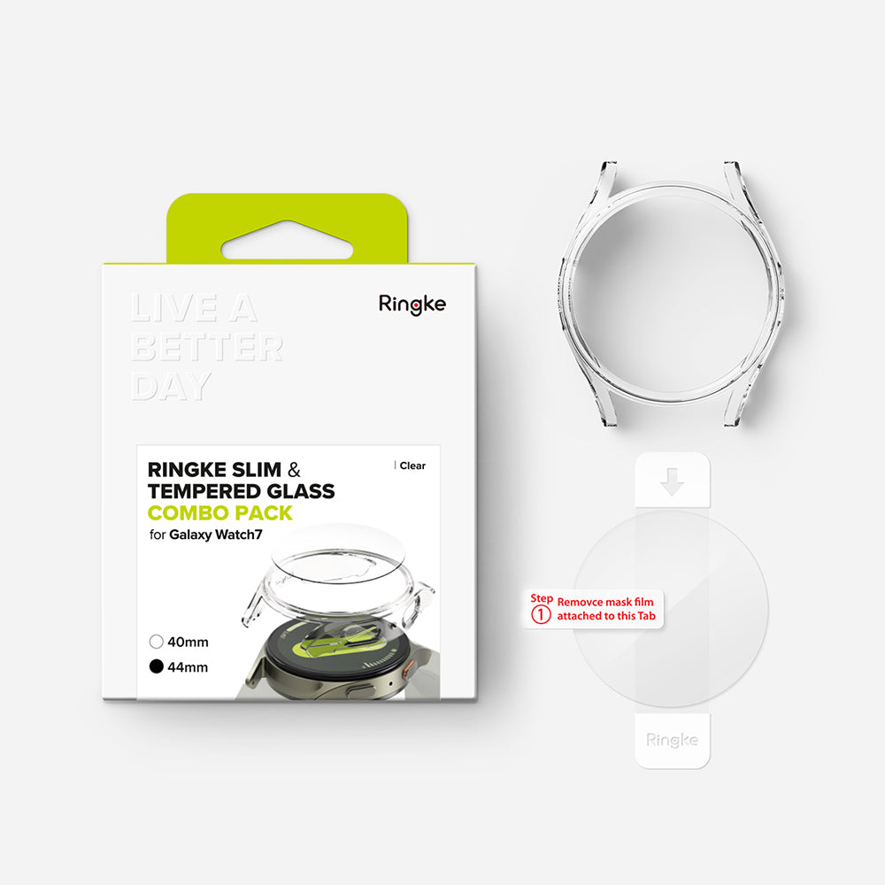 Θήκη Ringke Slim για Samsung Galaxy Watch7 44mm, Διαφανής