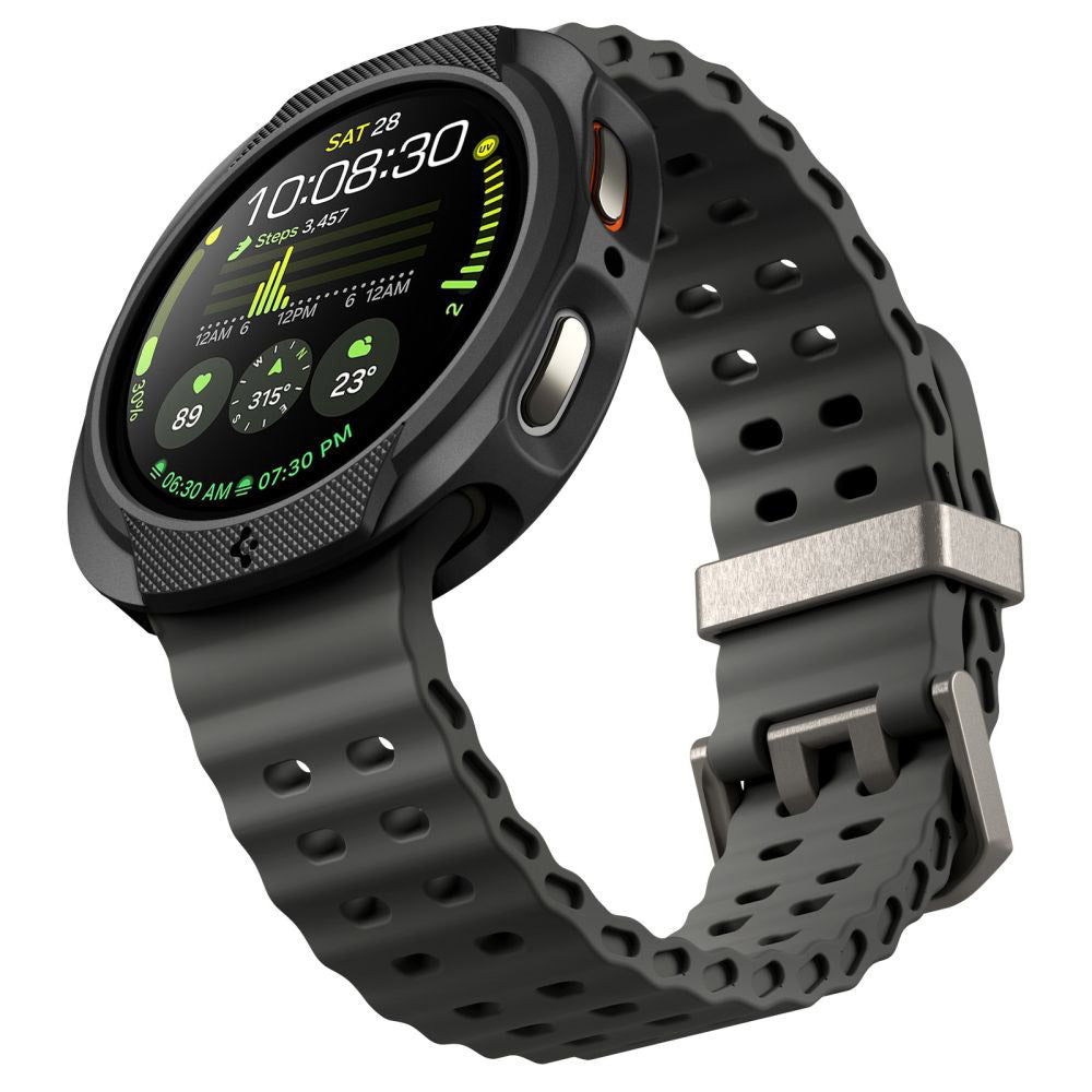 Θήκη Spigen Liquid Air για Samsung Galaxy Watch8 44mm, Μαύρο Ματ ACS09839