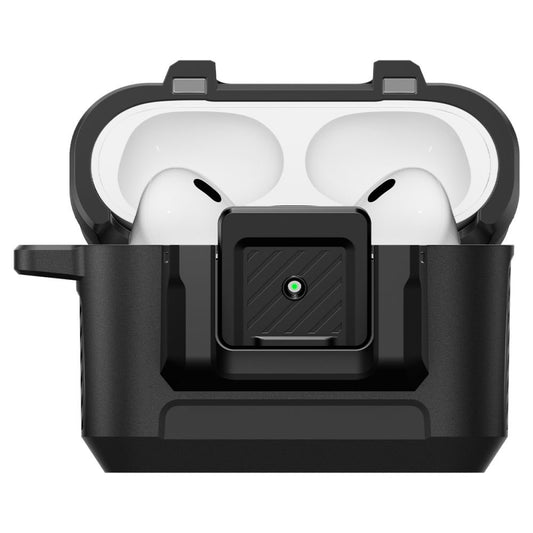 Θήκη Spigen Lock Fit για Apple AirPods Pro 3, Ματ Μαύρη