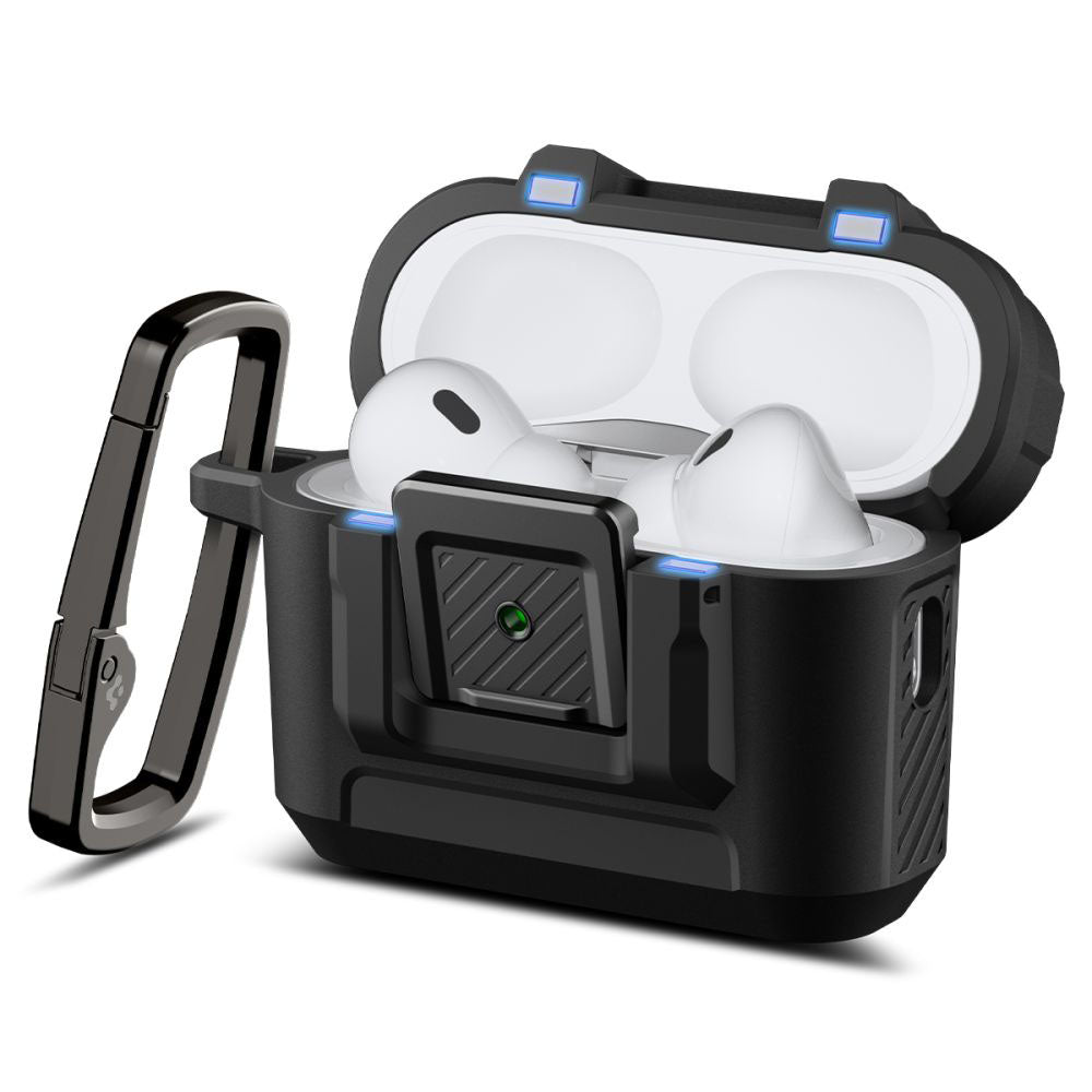 Θήκη Spigen Lock Fit για Apple AirPods Pro 3, Ματ Μαύρη ACS09825
