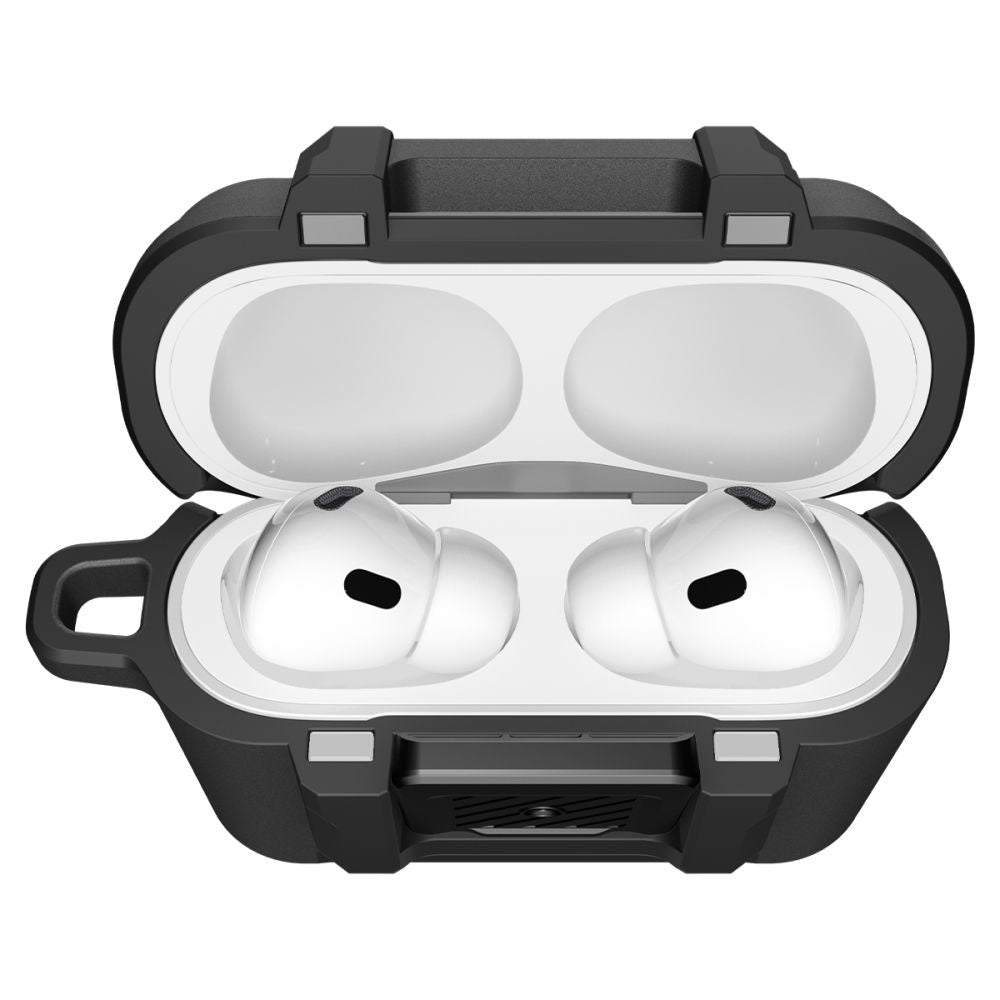 Θήκη Spigen Lock Fit για Apple AirPods Pro 3, Ματ Μαύρη ACS09825