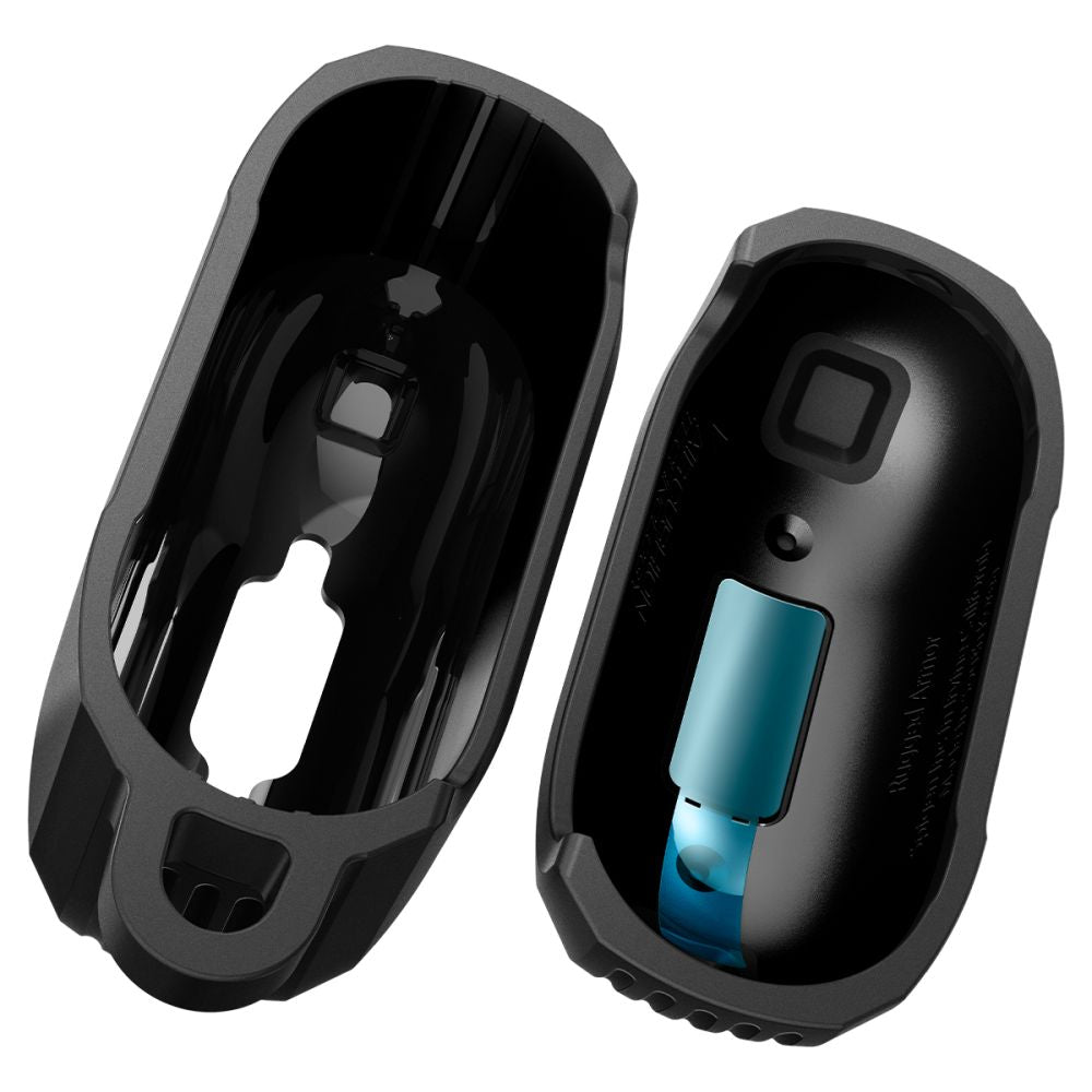 Θήκη Spigen Rugged Armor για Apple AirPods 4, Ματ Μαύρη