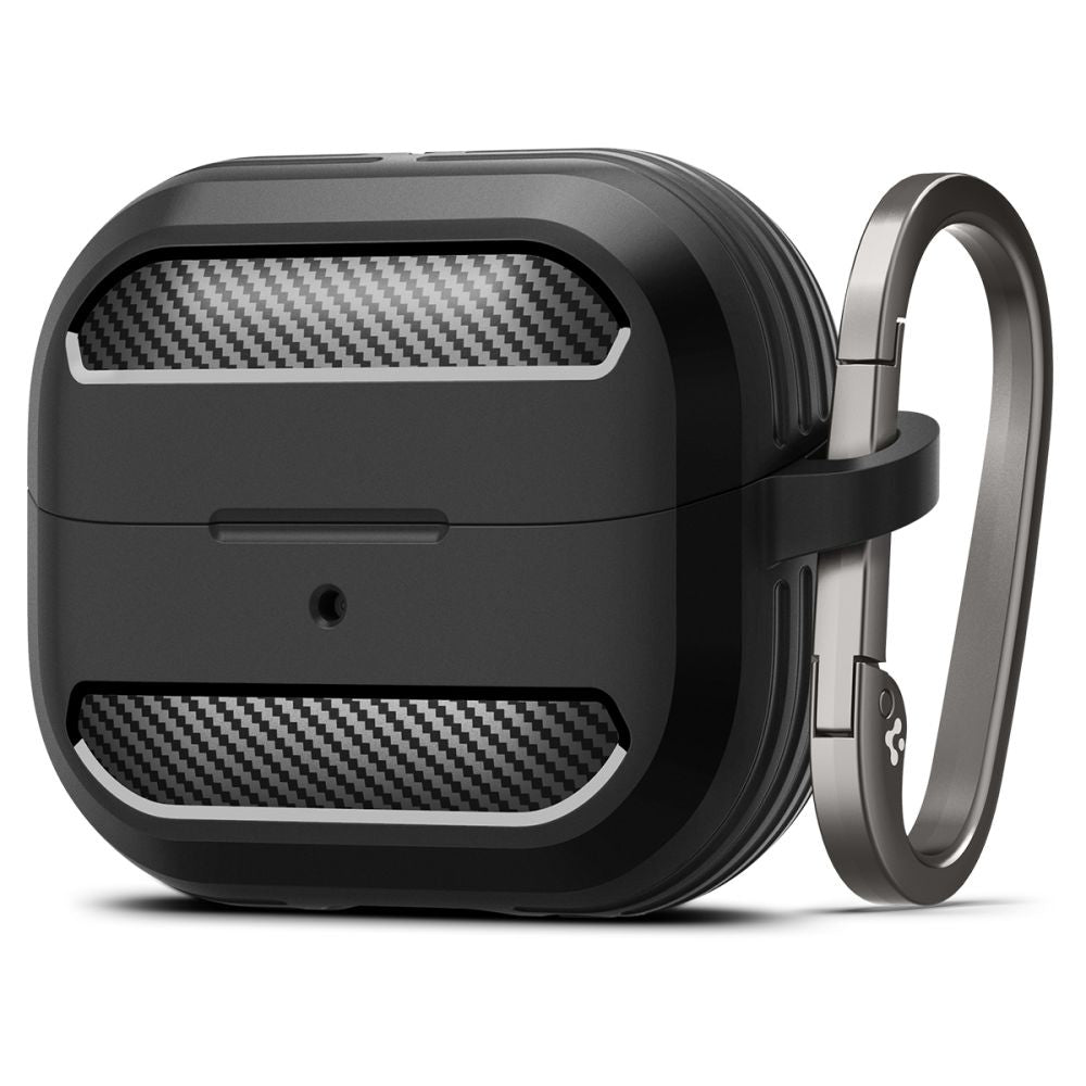 Θήκη Spigen Rugged Armor για Samsung Galaxy Buds3 FE / Buds3 Pro / Buds3, Μαύρη ACS08330