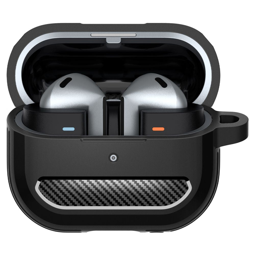 Θήκη Spigen Rugged Armor για Samsung Galaxy Buds3 FE / Buds3 Pro / Buds3, Μαύρη ACS08330