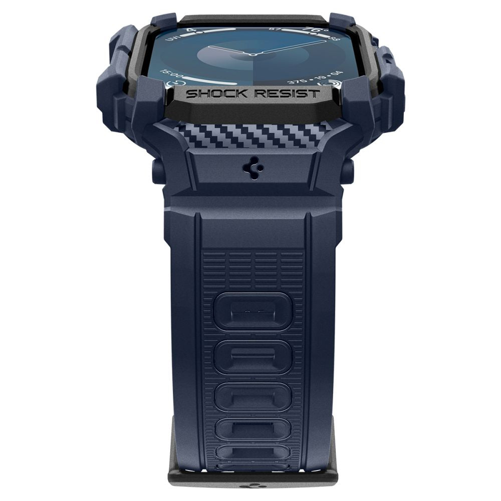 Θήκη Spigen Rugged Armor Pro για Apple Watch Series 10 / 11 46mm, Μπλε Ναυτικό