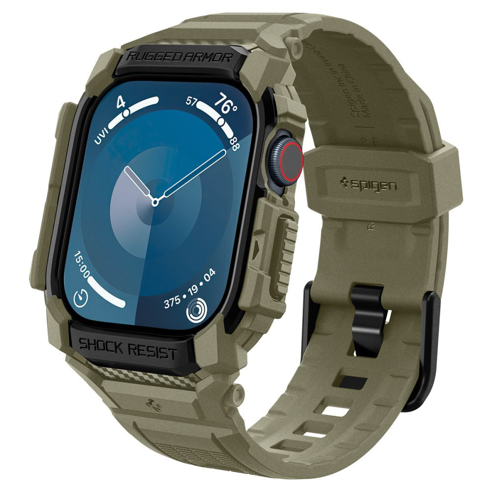 Θήκη Spigen Rugged Armor Pro για Apple Watch Series 10 46mm, Χακί ACS08608