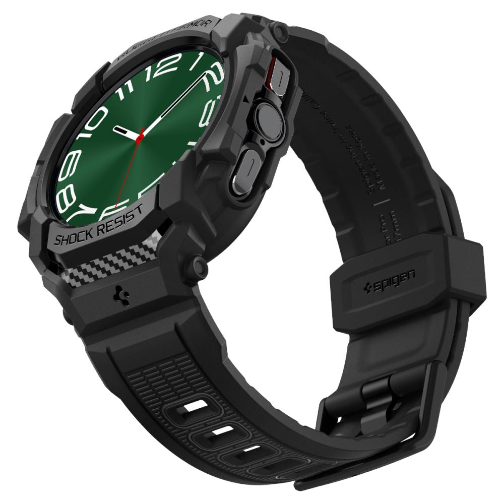 Θήκη Spigen Rugged Armor Pro για Samsung Galaxy Watch Ultra, Μαύρη ACS08427