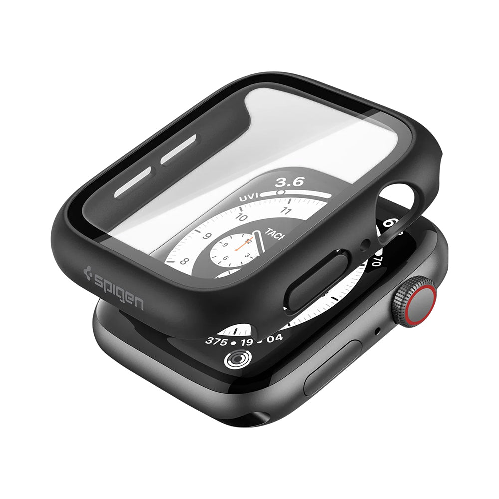 Θήκη Spigen Thin Fit 360 για Apple Watch Series 44mm, Μαύρη ACS11592