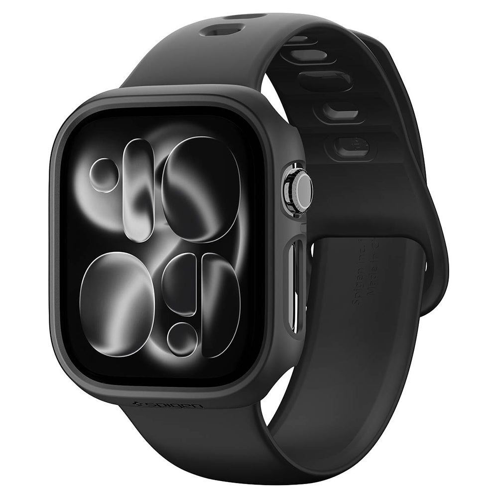 Θήκη Spigen Thin Fit για Apple Watch 12 42mm, Μαύρο ACS11880