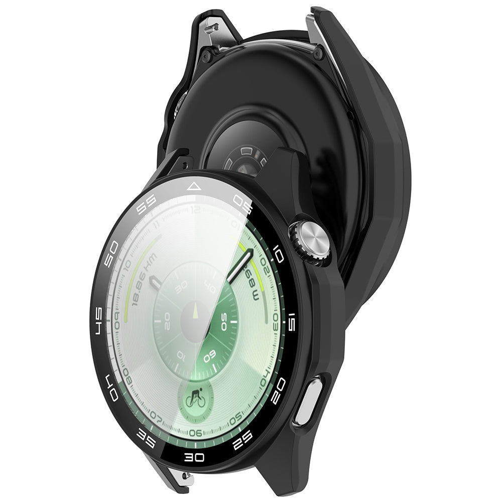 Θήκη Techsuit Defense360 Pro Bezel για Huawei Watch GT 6 46mm, Μαύρη
