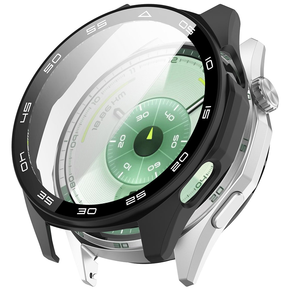 Θήκη Techsuit Defense360 Pro Bezel για Huawei Watch GT 6 46mm, Μαύρη