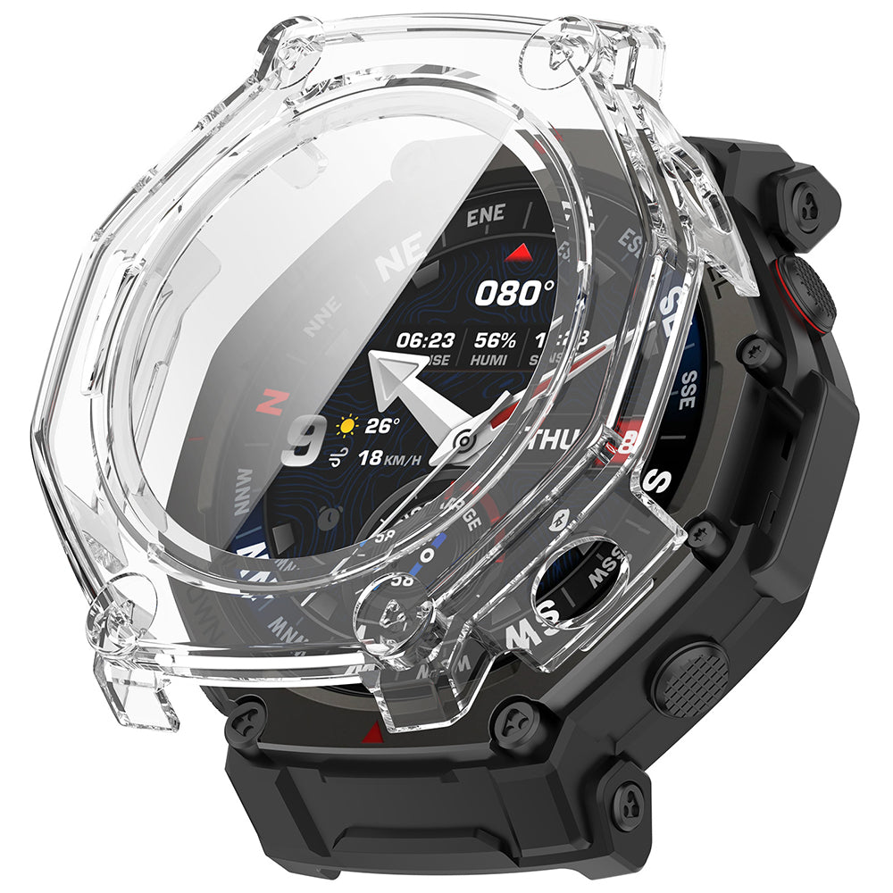 Θήκη Techsuit Defense360 Pro για Amazfit T-Rex 3 Pro 48mm, Διάφανη