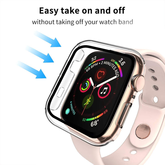 Θήκη Techsuit Defense360 Pro για Apple Watch 38mm Series, Διαφανής