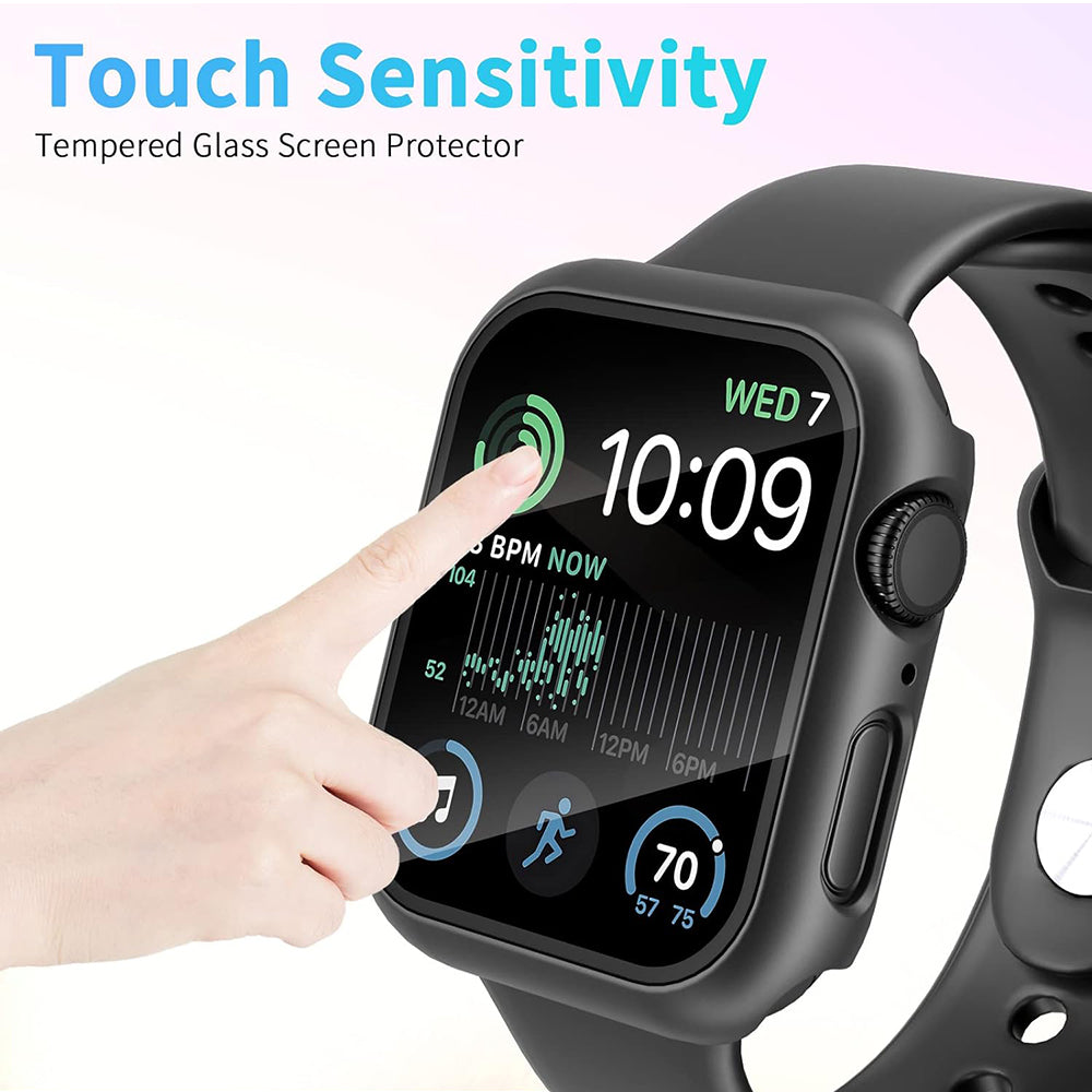 Θήκη Techsuit Defense360 Pro για Apple Watch 44mm Series, Μαύρη