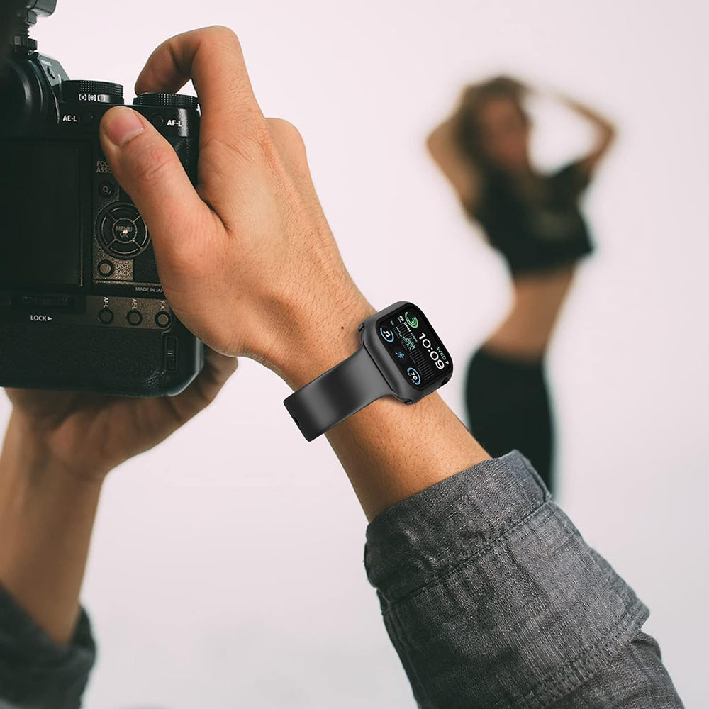 Θήκη Techsuit Defense360 Pro για Apple Watch 44mm Series, Μαύρη