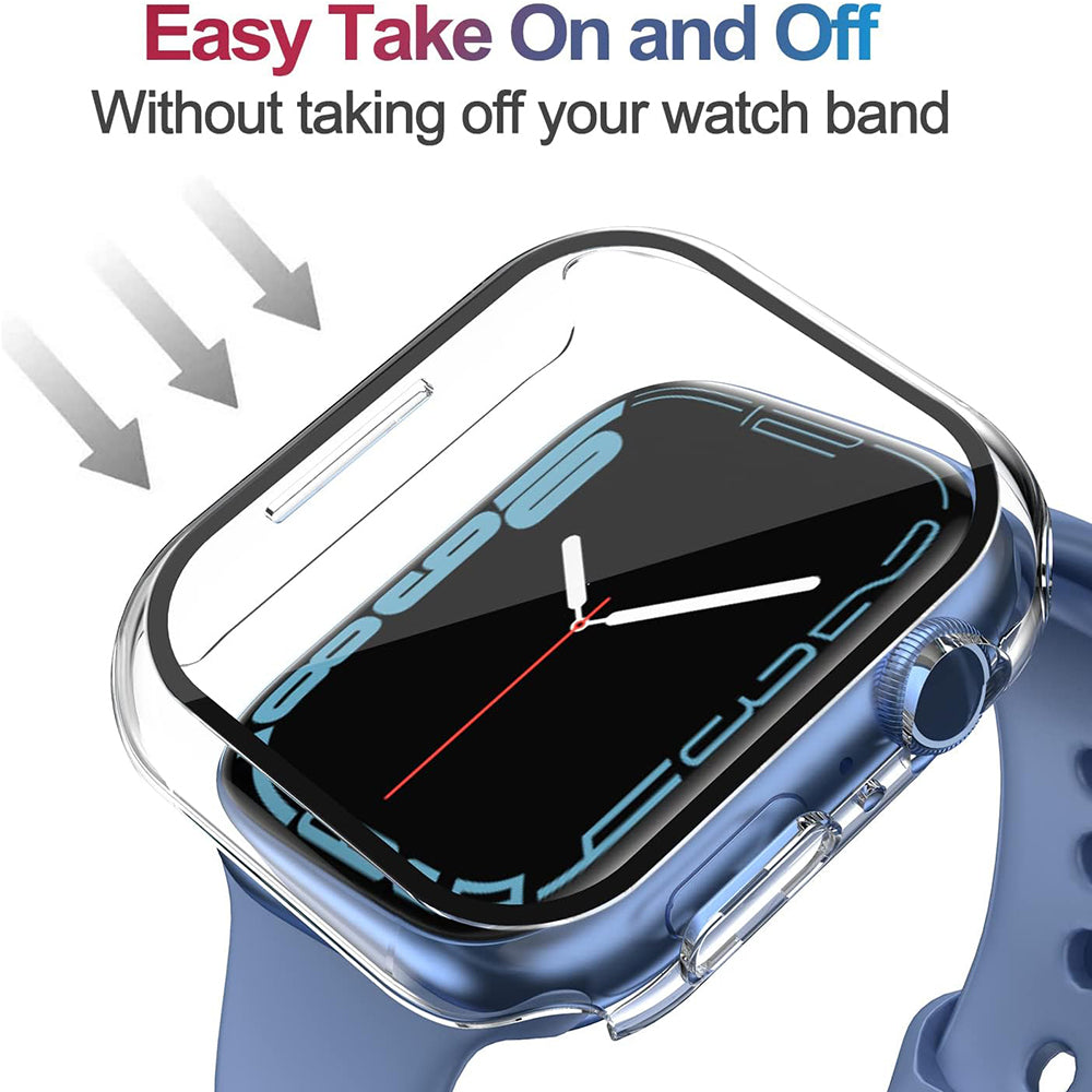 Θήκη Techsuit Defense360 Pro για Apple Watch 7 41mm Series, Διαφανής