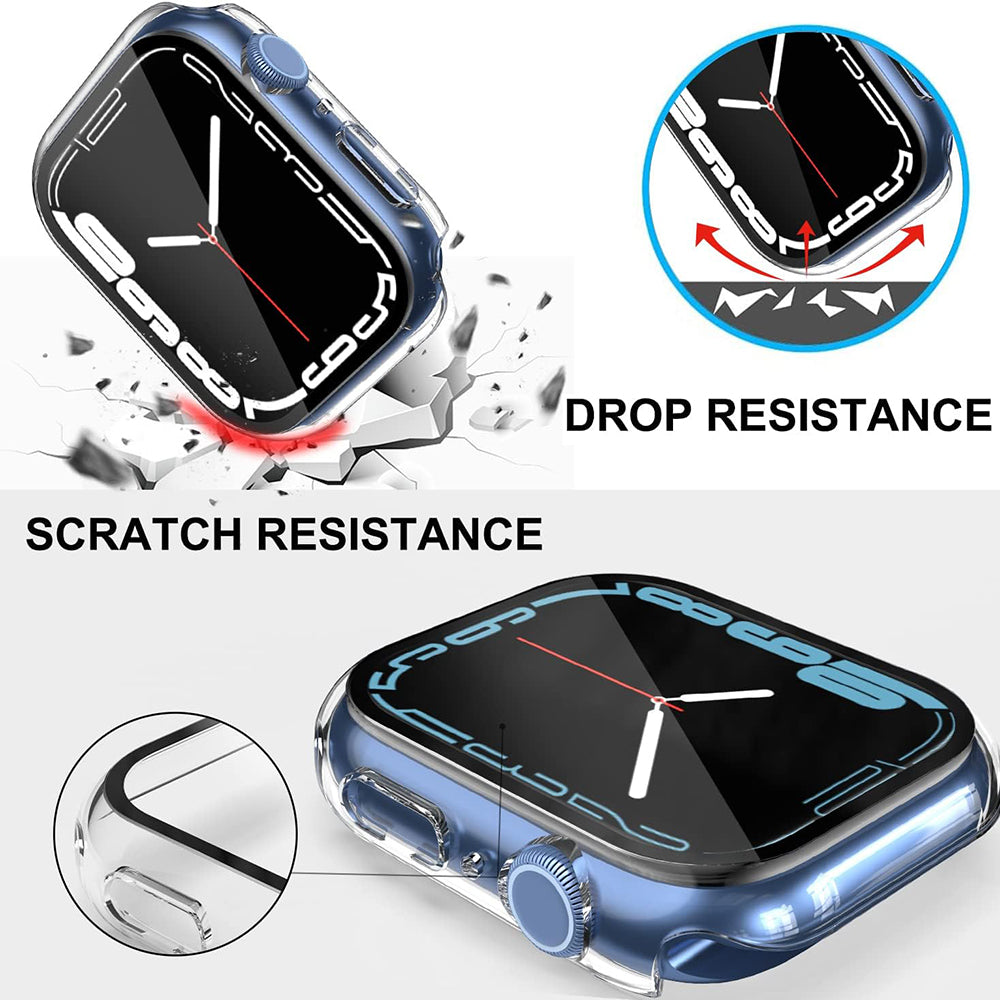 Θήκη Techsuit Defense360 Pro για Apple Watch 7 41mm Series, Διαφανής