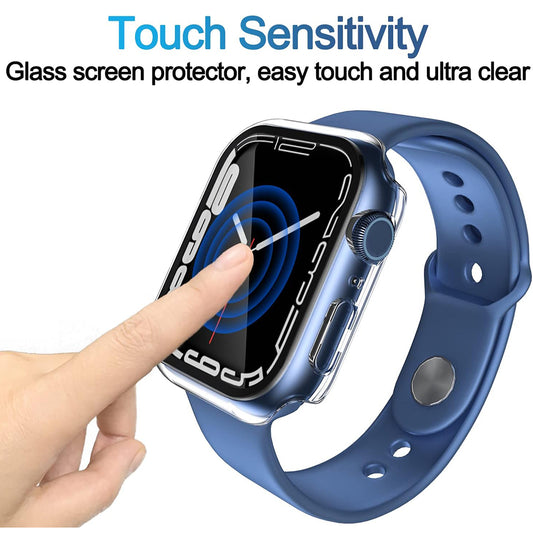 Θήκη Techsuit Defense360 Pro για Apple Watch 7 45mm Series, Διαφανής