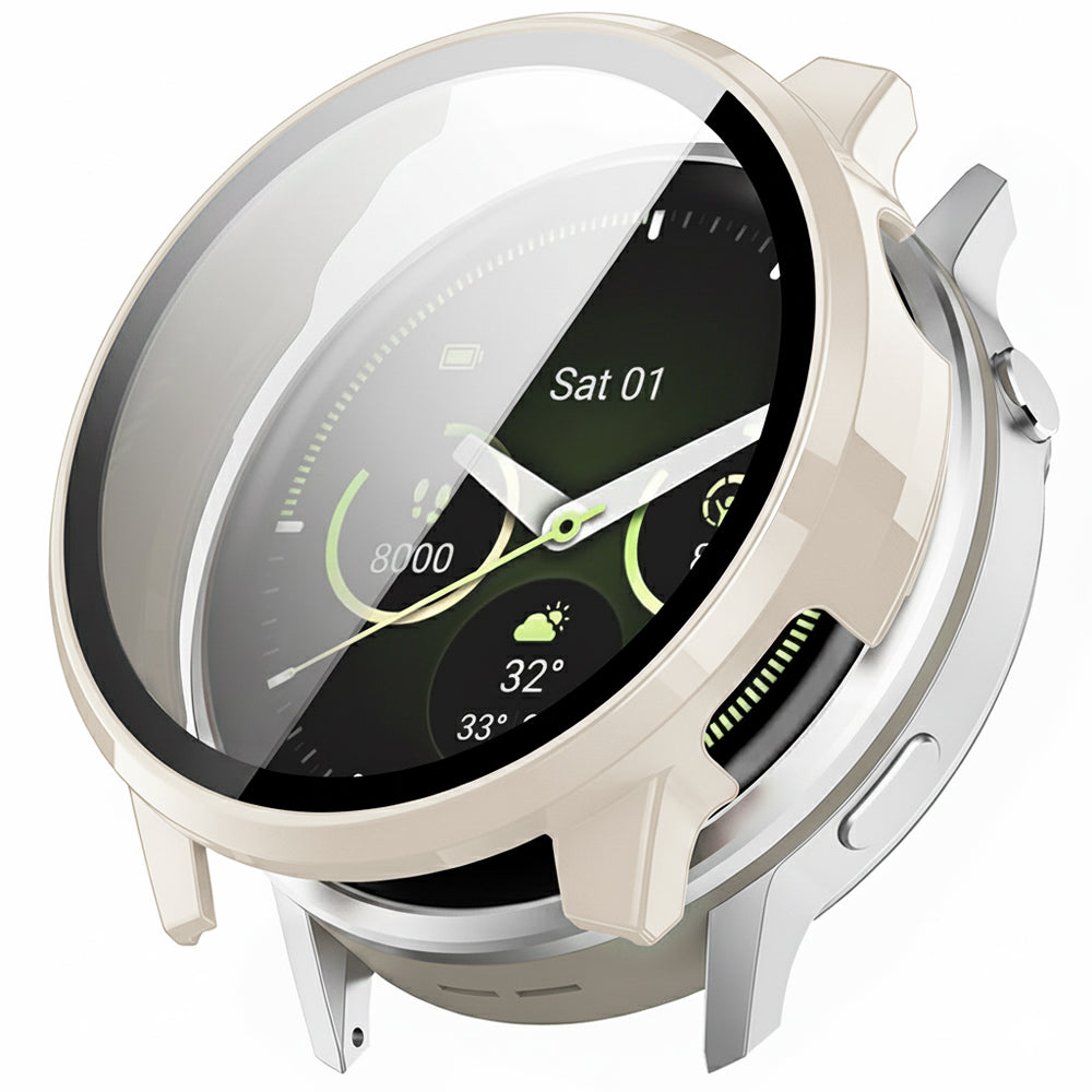 Θήκη Techsuit Defense360 Pro για Garmin Venu 4 41mm, Μπεζ