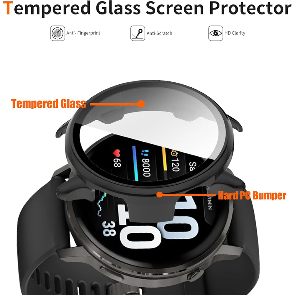 Θήκη Techsuit Defense360 Pro για Garmin Venu 4 41mm, Μαύρη